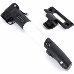 Mirage Mini Pomp Dualhead Med Ramme Klemme Uni Sølv