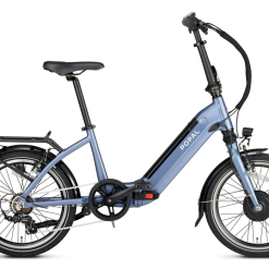 Popal EL Foldecykel E-Folt Tourer Alu Ramme 6 Gear Mat Blå