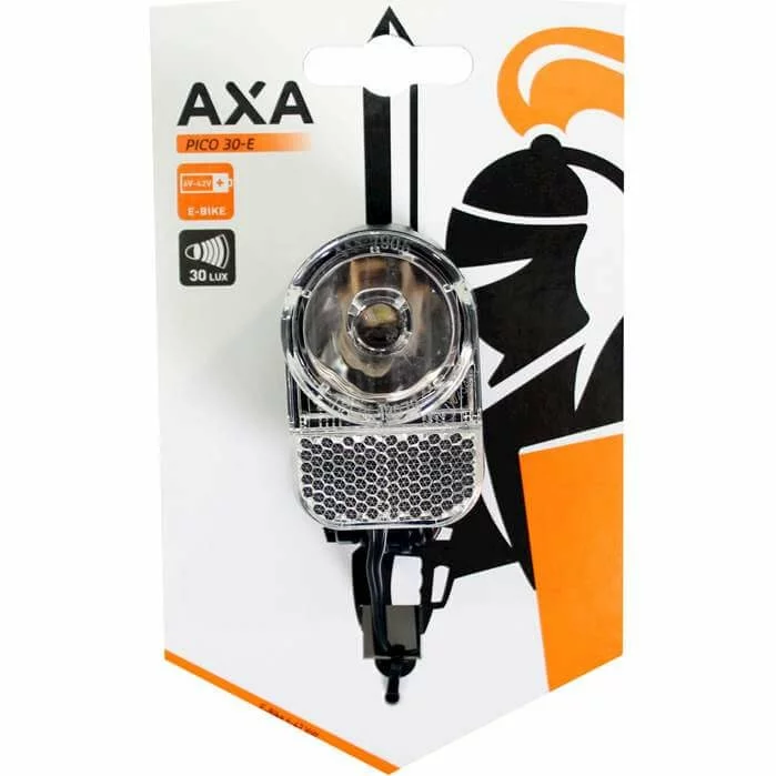 Axa Forlygter Pico E-Bike Switch ON/OUT 6-42V 30 LUX SVART 3 Axa Forlygter Pico E-Bike Switch ON/OUT 6-42V 30 LUX SVART
