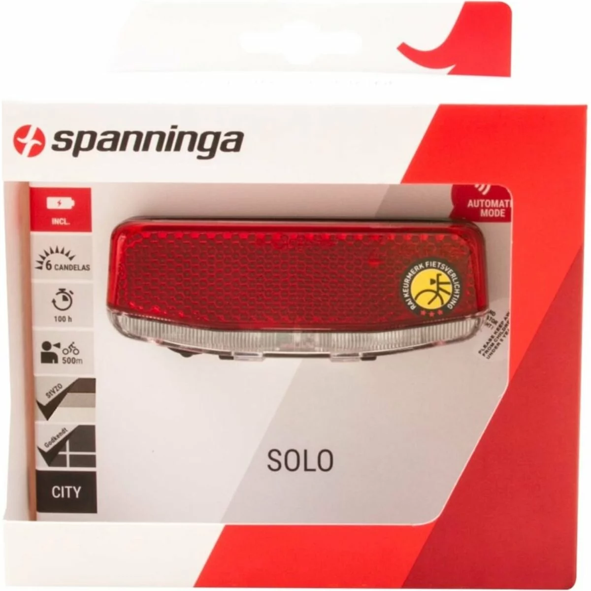 Spanninga Baglys Solo XBA -batteri 50/80mm 3 Spanninga Baglys Solo XBA -batteri 50/80mm