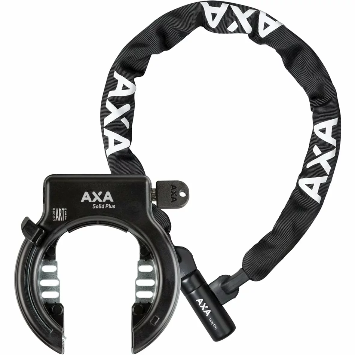 Axa Lock Set Solid Plus + Linq City 3 Axa Lock Set Solid Plus + Linq City