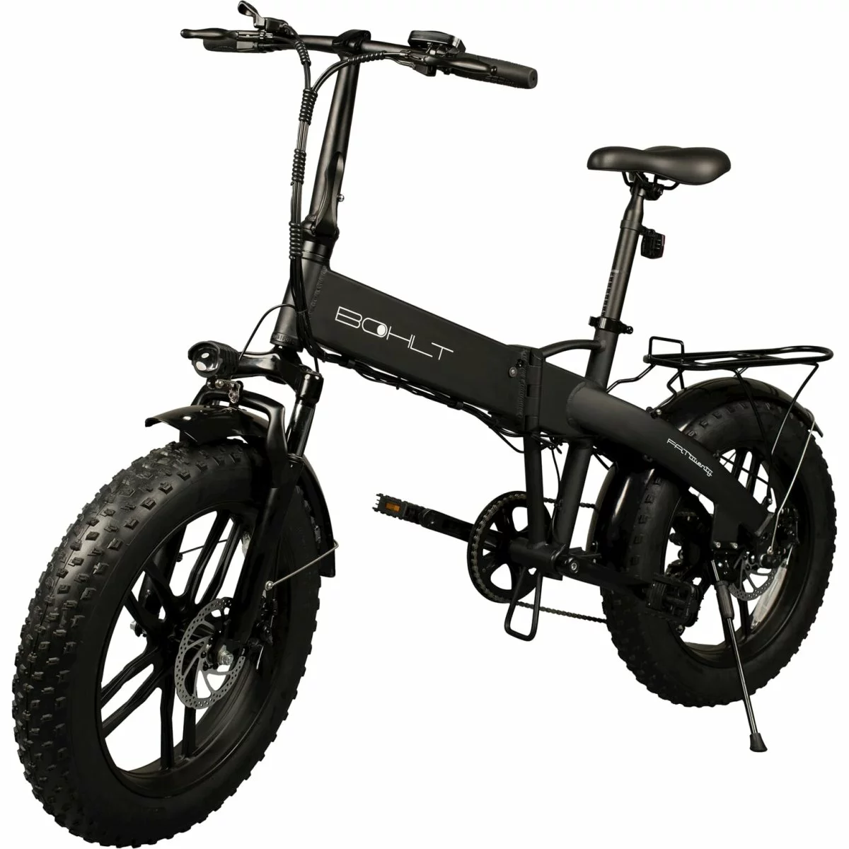 BOHLT ELEKTRISK FOLDING Bike Fatbike Fattwenty Sort 3 BOHLT ELEKTRISK FOLDING Bike Fatbike Fattwenty Sort