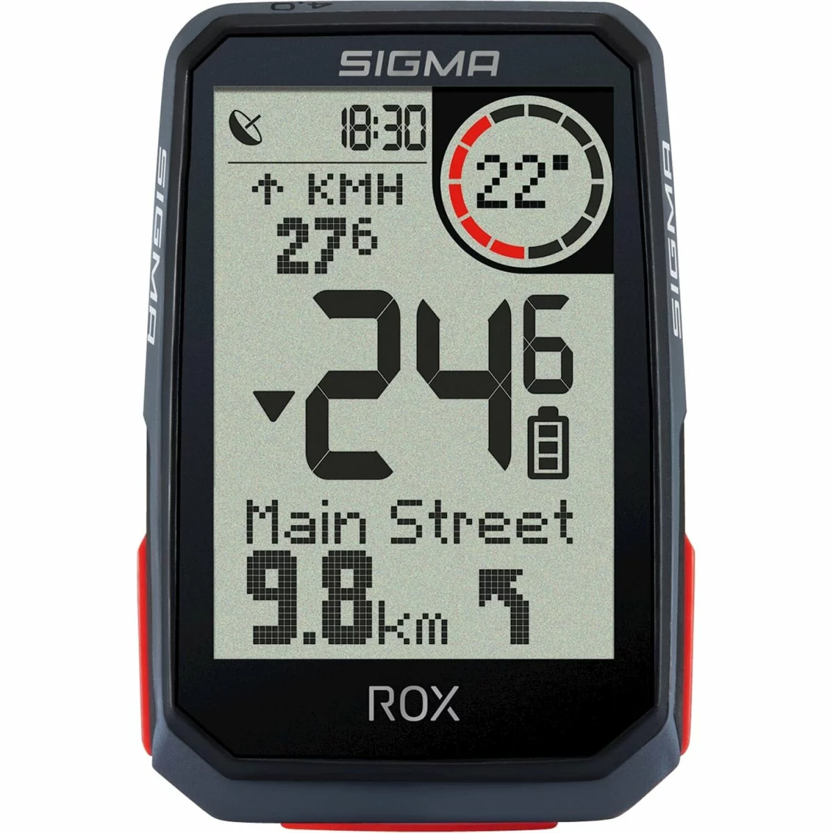 Sigma Rox 4.0 GPS Sort HR + Sensors Top Mount Set 3 Sigma Rox 4.0 GPS Sort HR + Sensors Top Mount Set