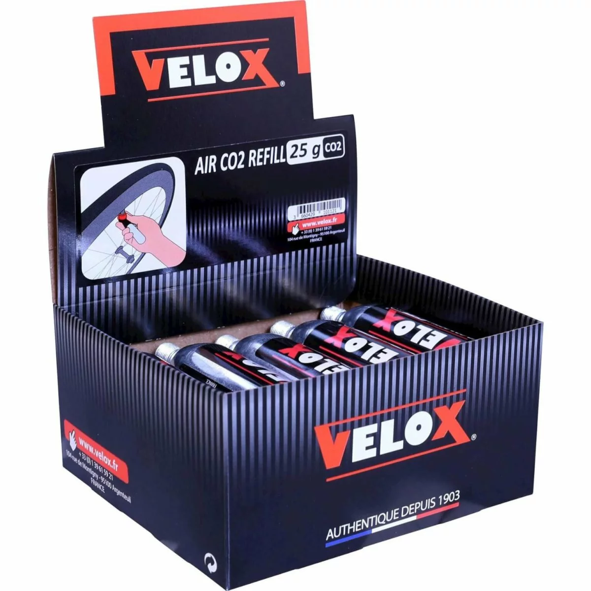 Velox Display CO2 Mønstre 25gr (10) 3 Velox Display CO2 Mønstre 25gr (10)
