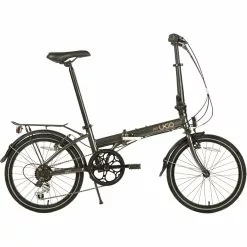 Ugo Foldning Cykel Essentiel Bare D6 Jerngrå