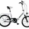 321 20 Tommer 41 Cm Unisex Cykel V-bremser Hvid -Foldecykler Salgsbutik dino vouwfiets 321 20 inch unisex v brake wit 52699.w1200